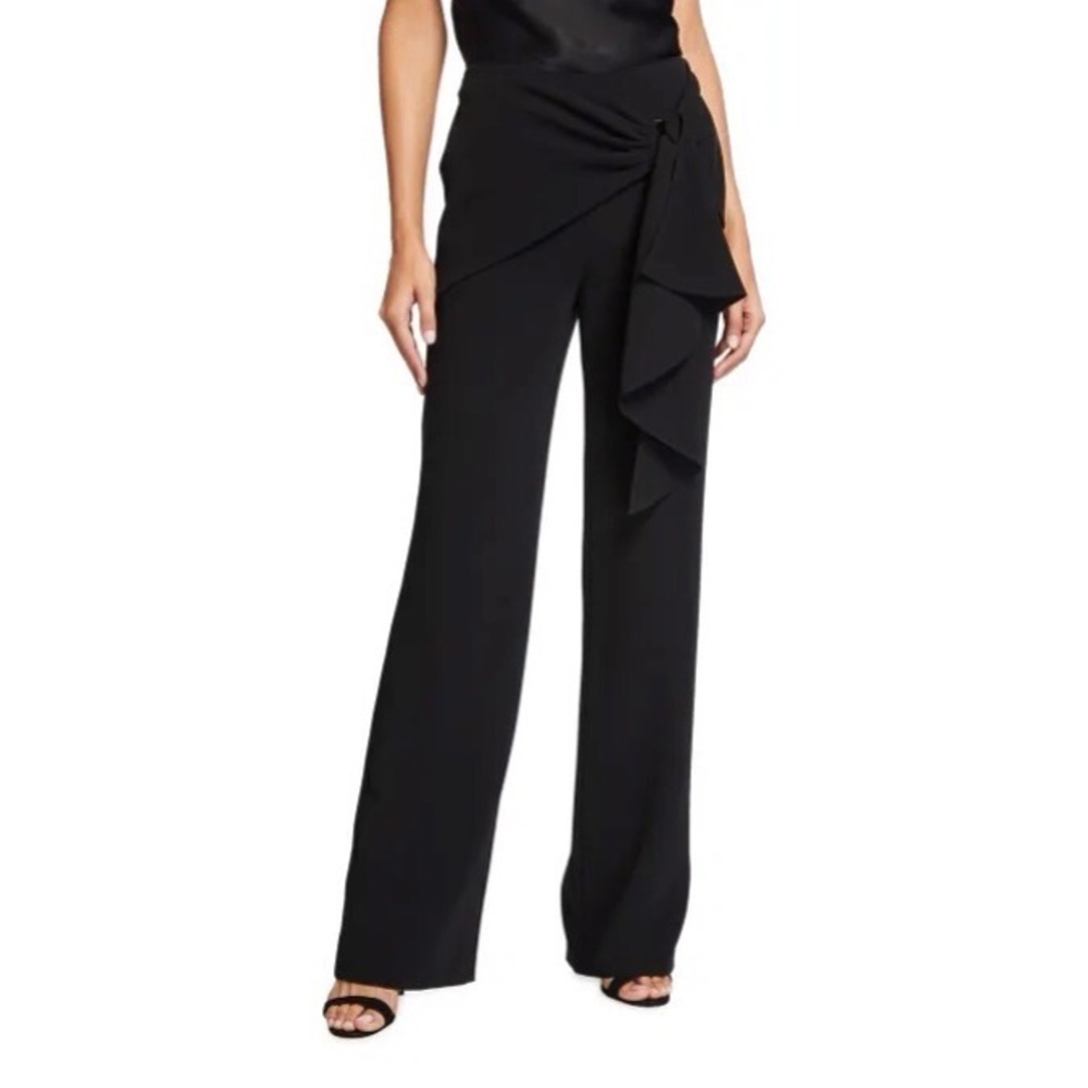 🚨SOLD🚨NWT Cinq a Sept Connor Cascade Pants - Black - Picture 14 of 14